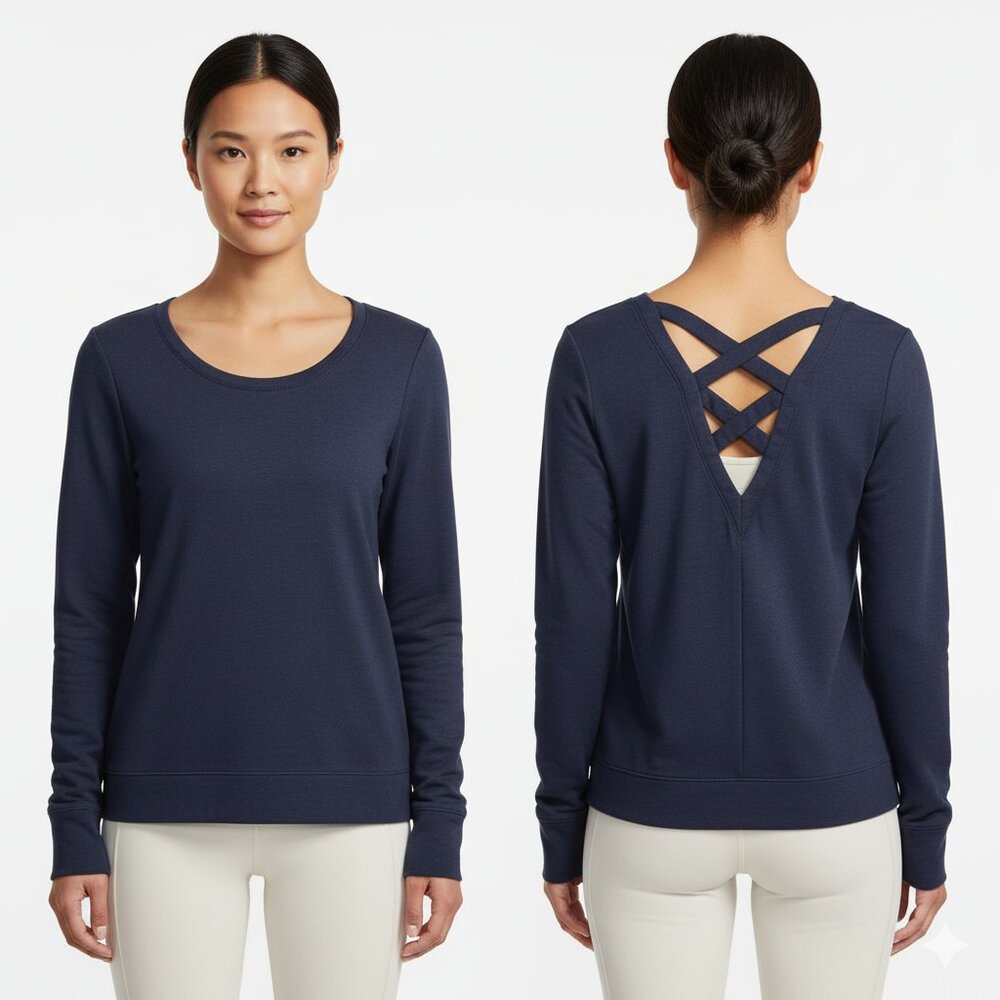 Old Navy Active "Go-Dry" Lattice Back Pullover